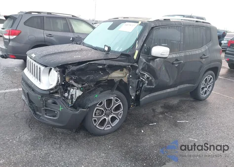 2016 Jeep Renegade Limited из США, поврежденный, VIN ZACCJADT2GPC91125